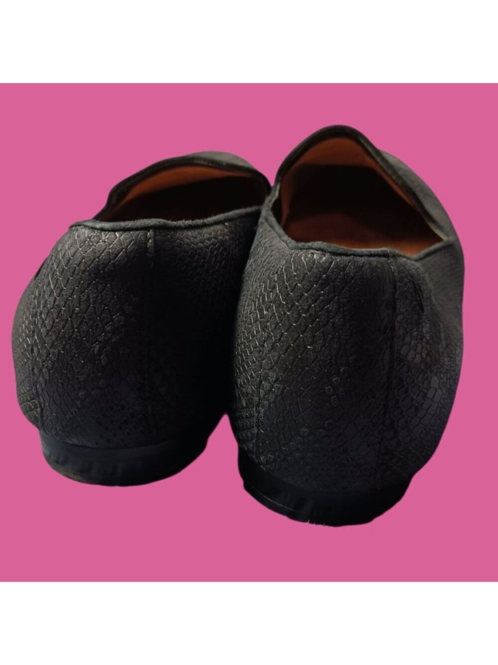 Vionic Willa II Womens Leather Slip-On Loafer Black Size 10 - Picture 2 of 9